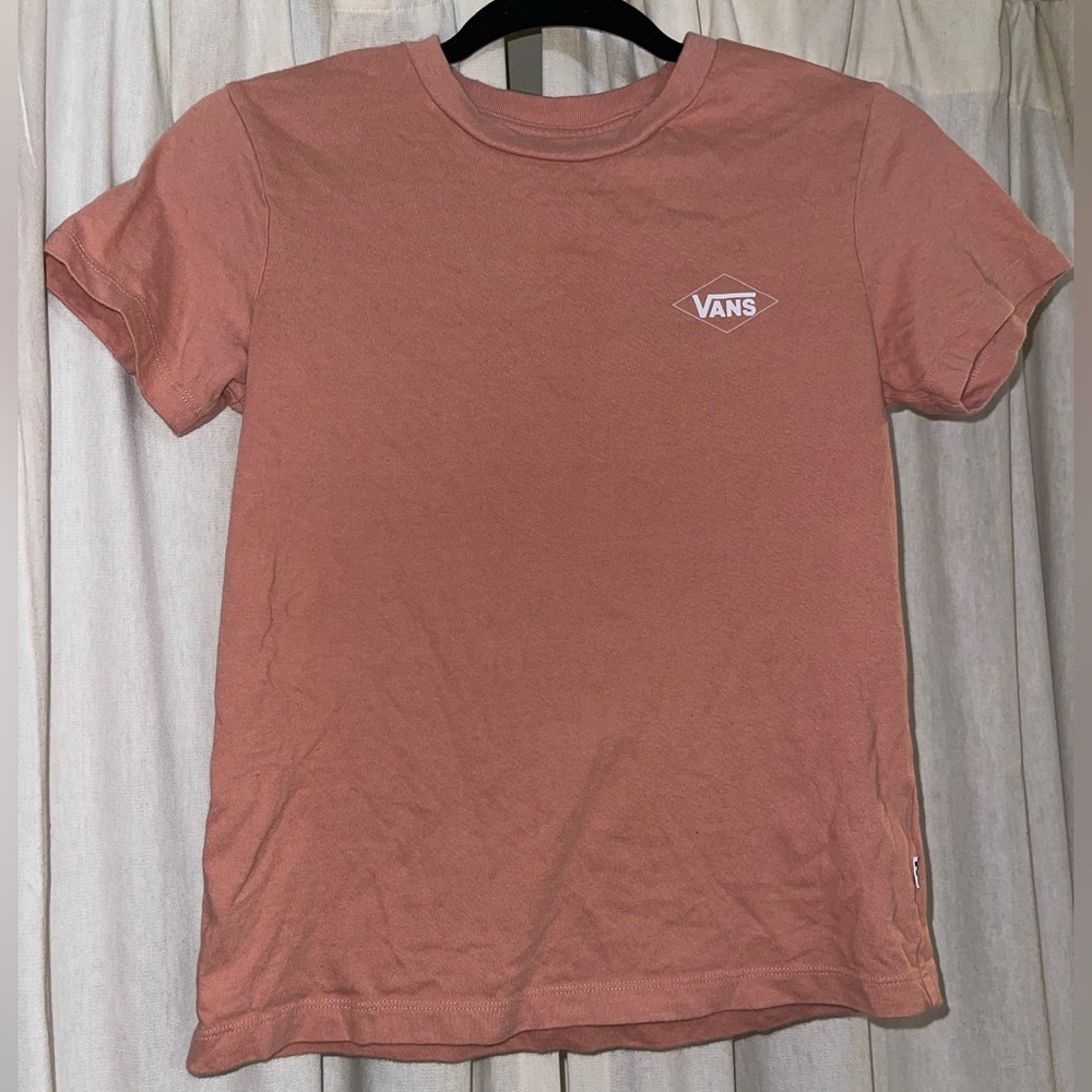 Pink Floral VANS Tee-Shirt